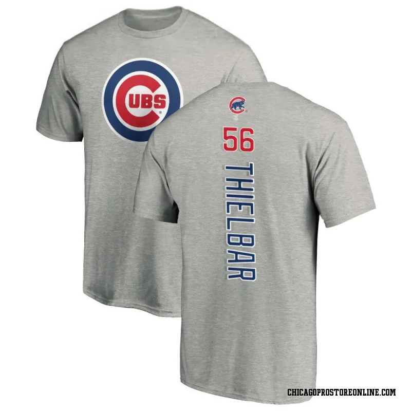 Ash Youth Caleb Thielbar Chicago Cubs Backer T-Shirt