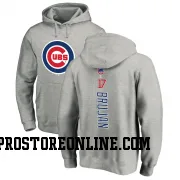 Men's Vidal Brujan Chicago Cubs Ash Backer Pullover Hoodie