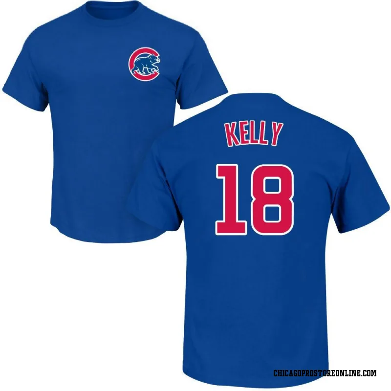 Royal Men's Carson Kelly Chicago Cubs Roster Name & Number T-Shirt