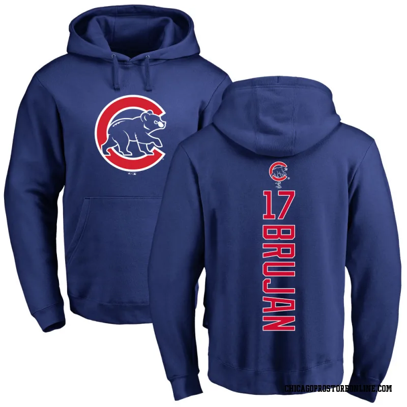 Royal Youth Vidal Brujan Chicago Cubs Backer Pullover Hoodie